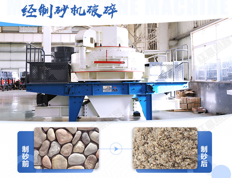 制砂機的沙子質(zhì)量如何？能否用于混凝土路面？